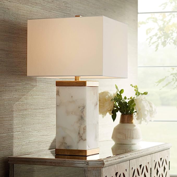 alabaster table lamp