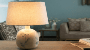 Terracotta Table Lamp