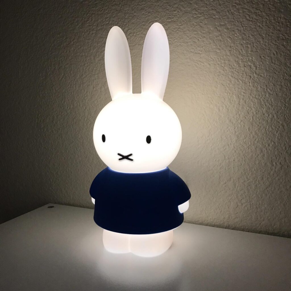 miffy lamp - Miffy Sweet Dreams (Nijntje) 12" LED Night Lamp (Blue)