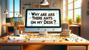 why are there ants on my desk