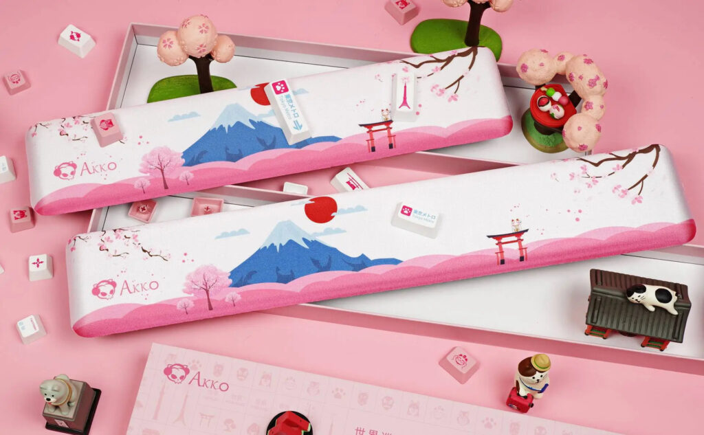 akko 3068 wrist rest