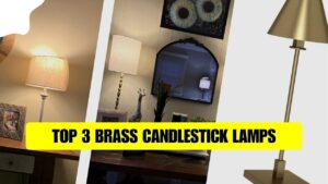 brass candlestick lamps