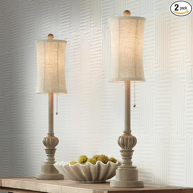 candlestick buffet lamps