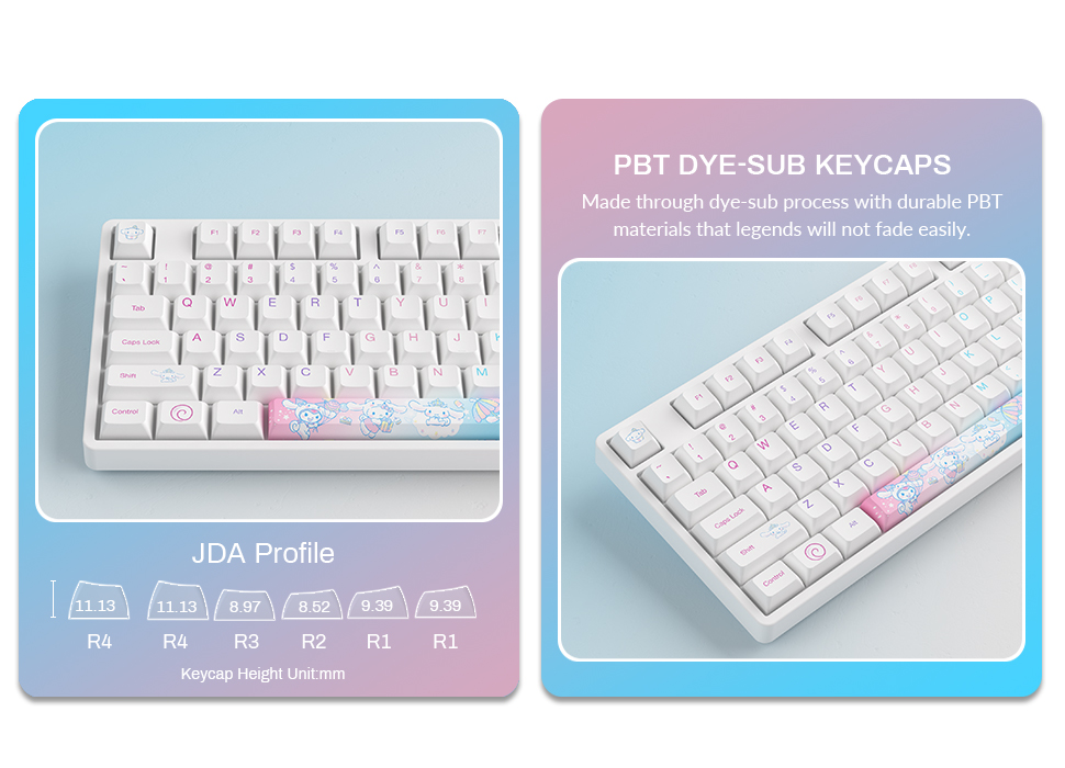 cinnamoroll 20th anniversary keyboard
