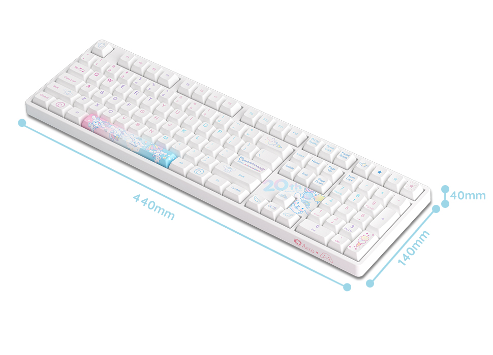cinnamoroll 20th anniversary keyboard
