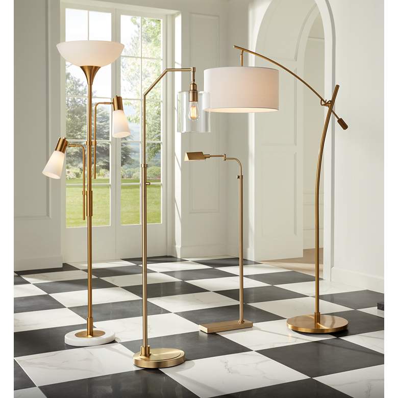 how do you clean brass lamps