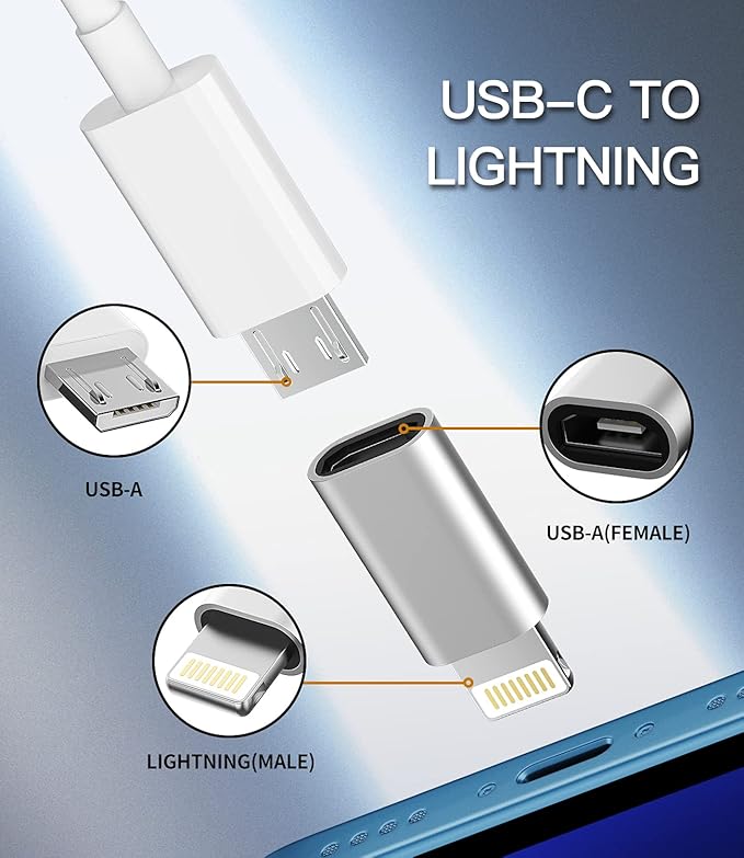 micro usb to lightning cable