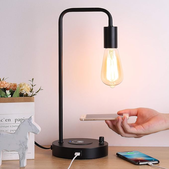 wireless charging lamp