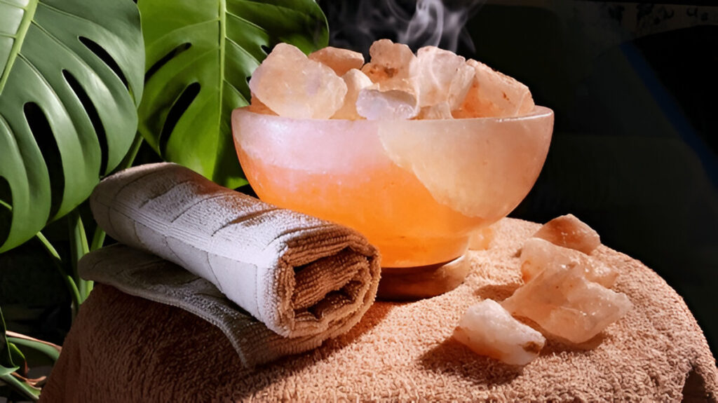 how to clean a salt lamp