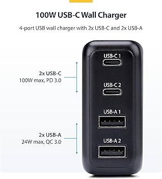 Anker 100W USB C Charger Block (GaN II), 3 Port ... - Amazon...