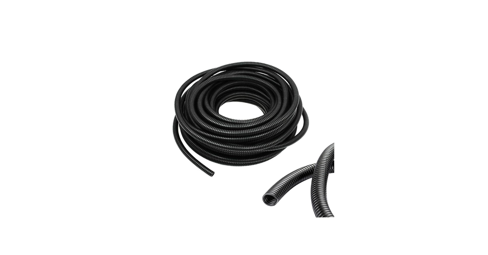 1/2 Inch Wire Loom Split Tubing - 10 ft Cord Protector