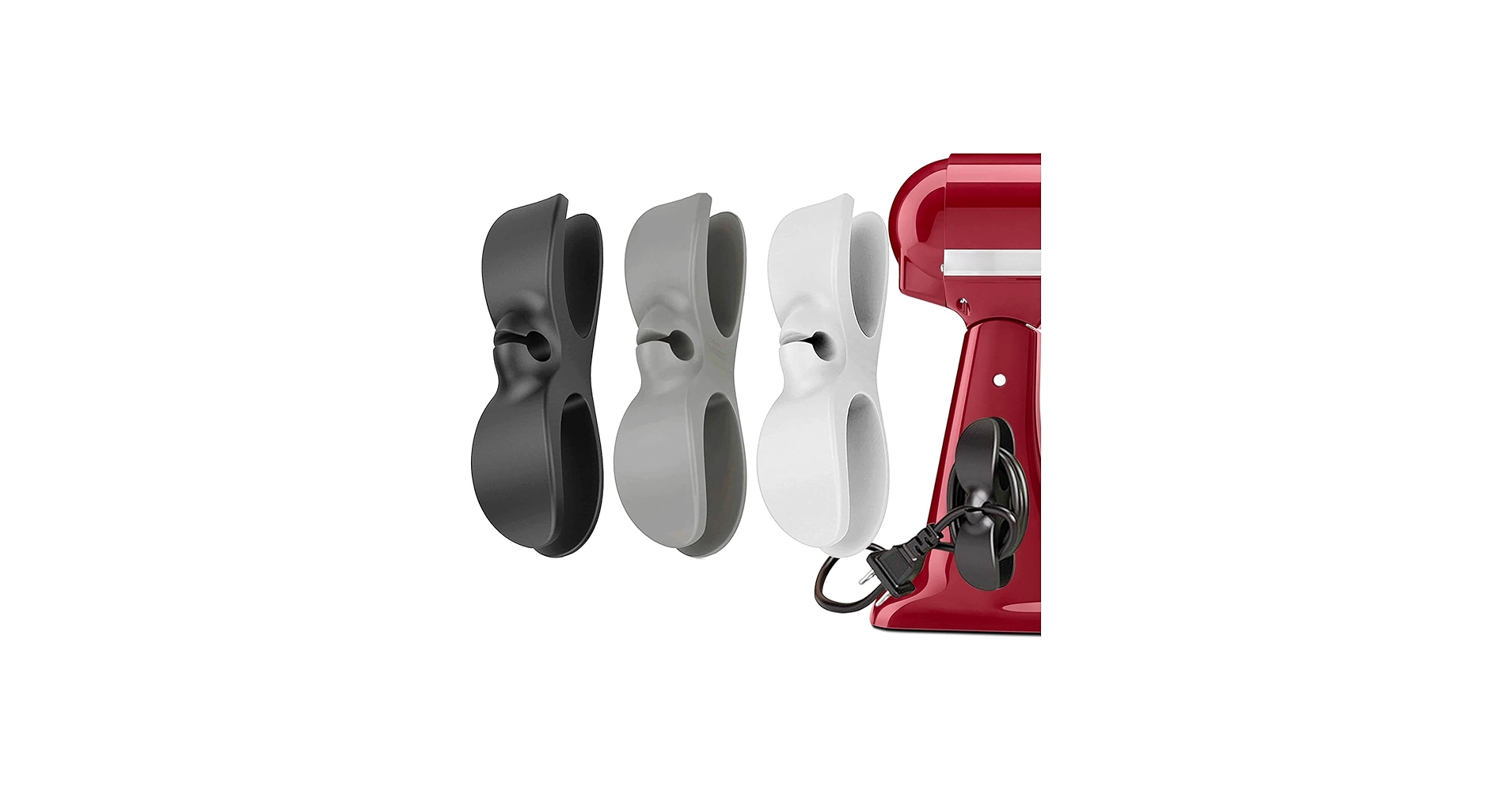 AFunCrafter Cord Organizer for Kitchen Appliances - 3 PCS Stick On