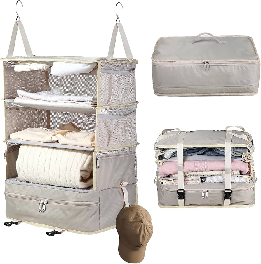 Bukere Hanging Packing Cube for Travel, Portable