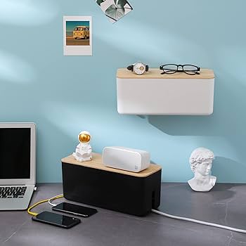 Changsuo Wall Mount Cable Management Box Large