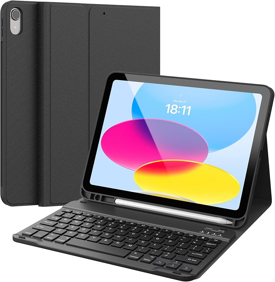 CHESONA Keyboard Case for iPad (A16) 11th/10th