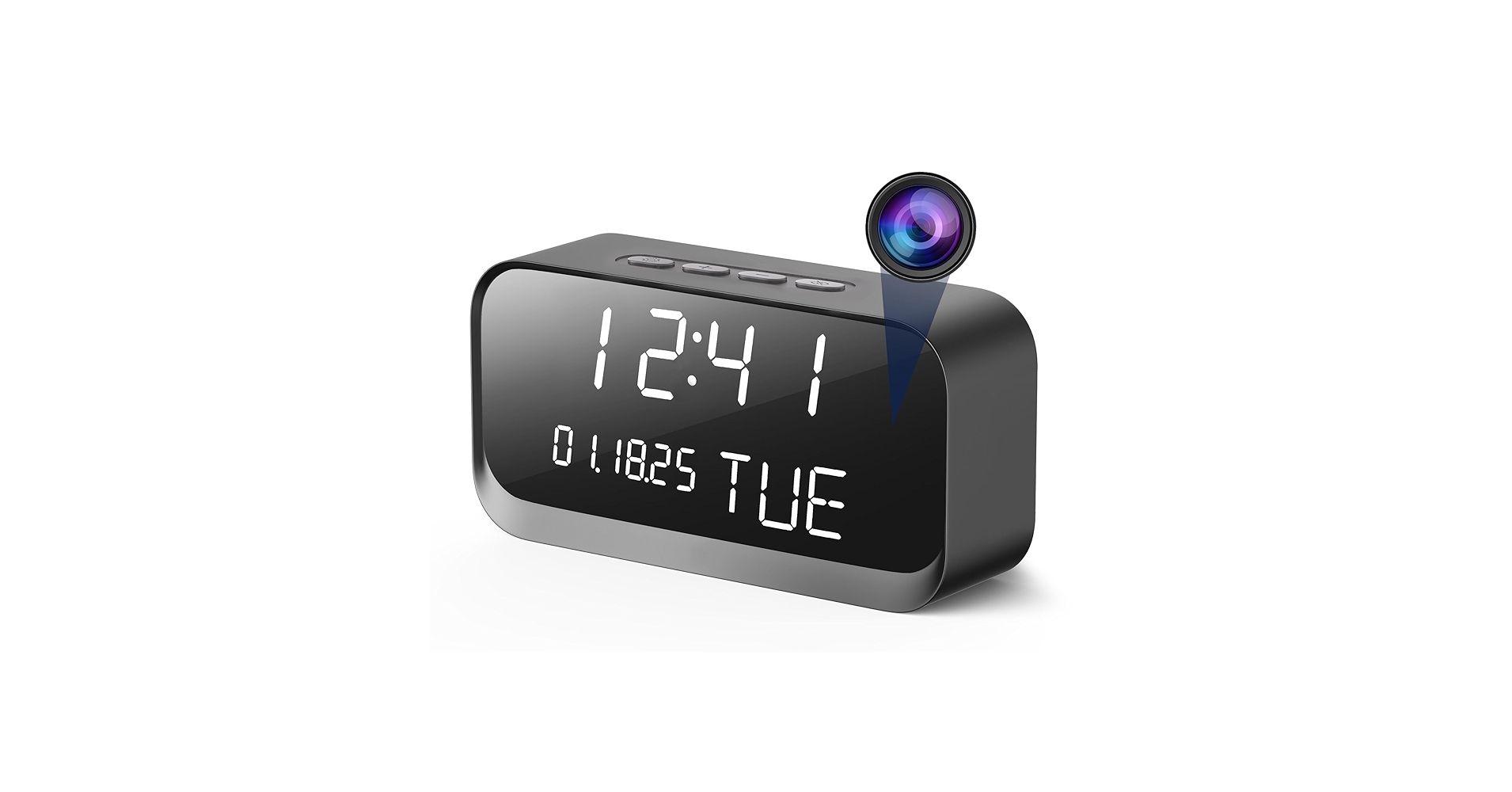 Clock Camera - WiFi Nanny Cam with 1080P HD