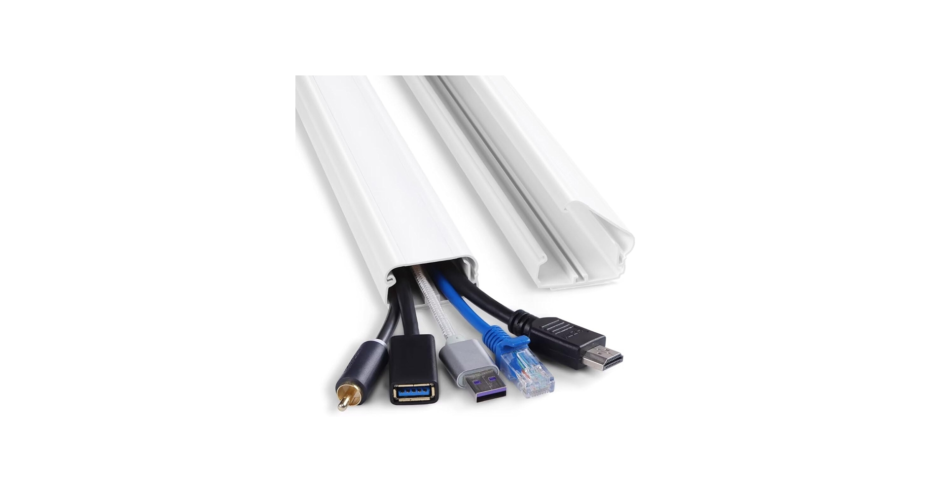 Cord Cover Wall 32in, TV Cord Hider for Wall Mounted TV, Large