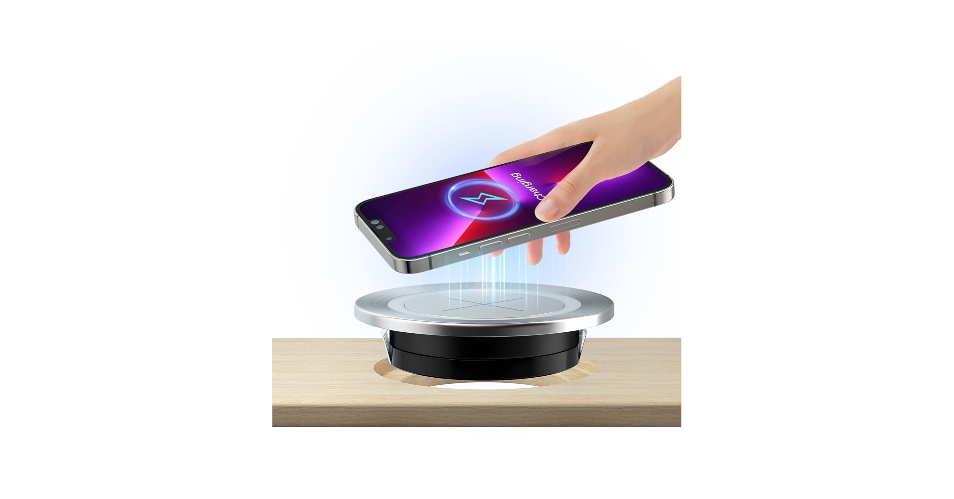 Desk Wireless Charger - JE Make IT Simple 15W Max