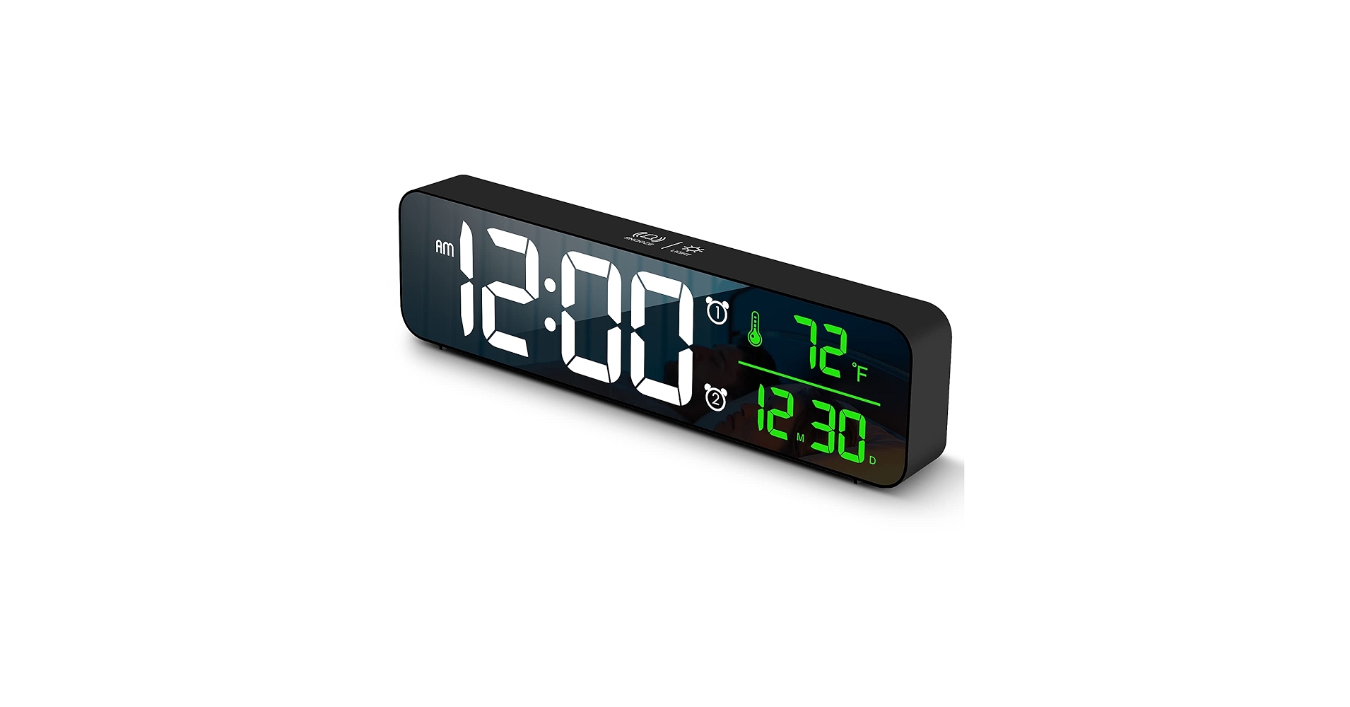 Digital Clock Large Display, Alarm Clock for Living
