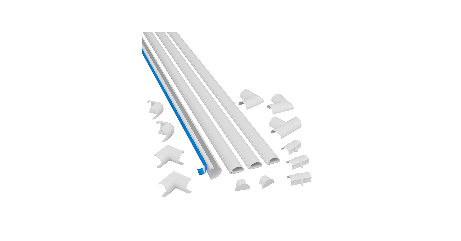 D-Line 13.12ft Cord Hider Kit, Patented Cable Cover