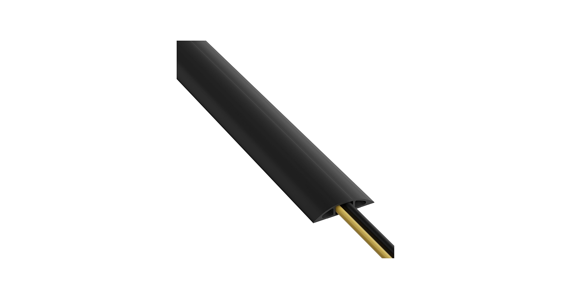 D-Line 6ft Floor Cord Cover, Cable Protector, Hide