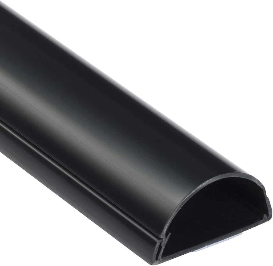 D-Line Half Round Cord Hider, Patented Cable Cover