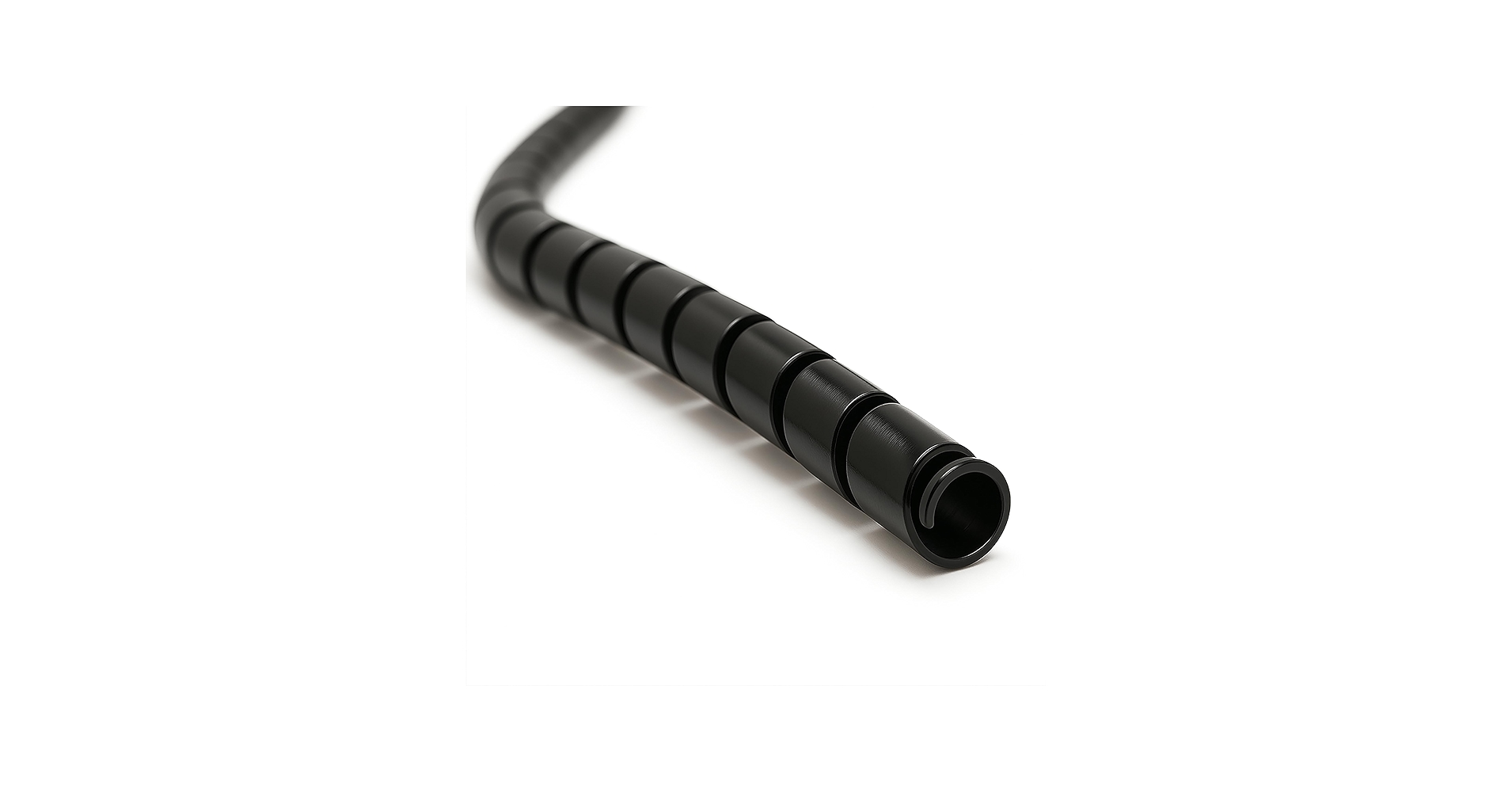 Electriduct 1/2 Inch Heavy Duty Spiral Wrap HDPE Flexible Plastic