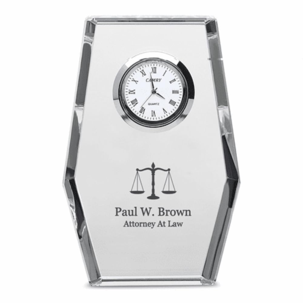Executive Gift Shoppe Lawyer Personalized Crystal