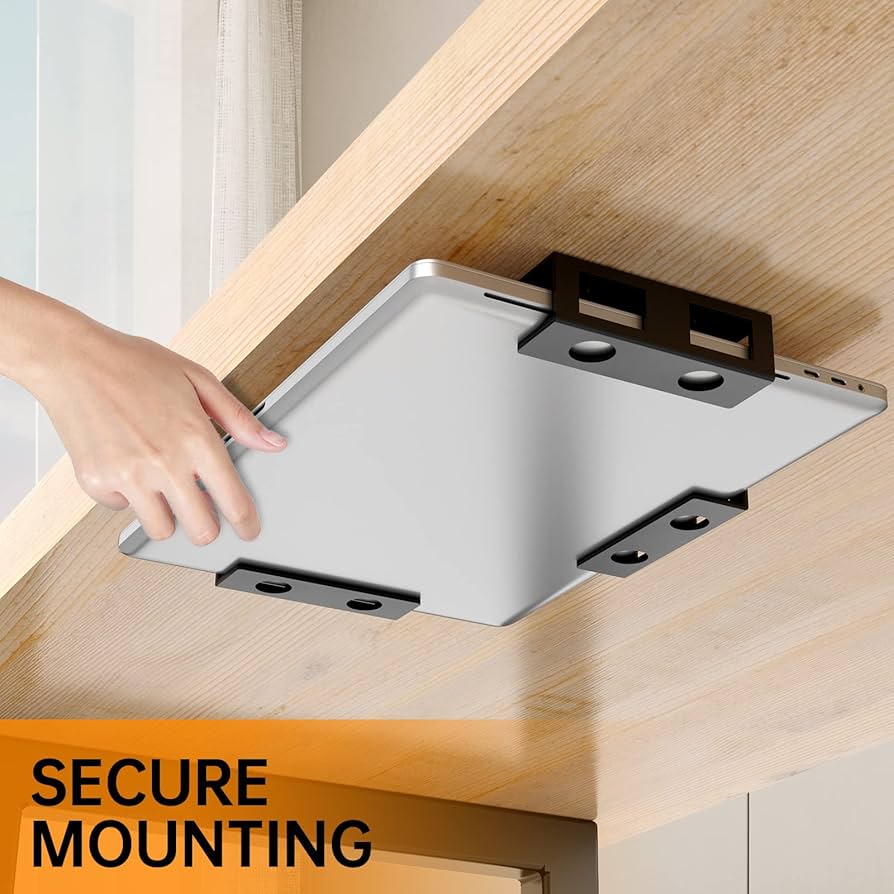 FOROIRON 2 Pack Under Desk Laptop Mount with