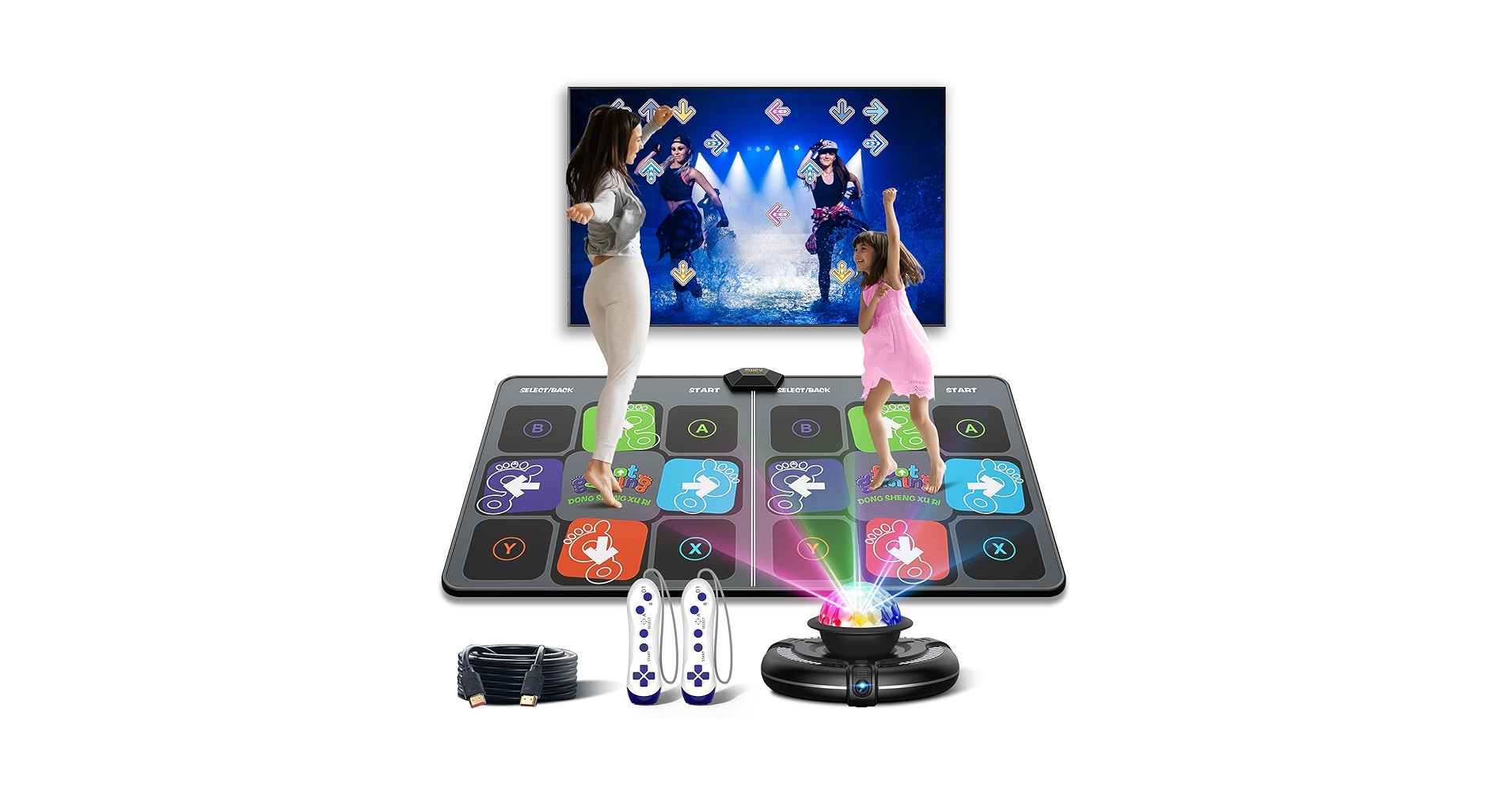 FWFX Dance Mat for TV Games - Wireless Musical