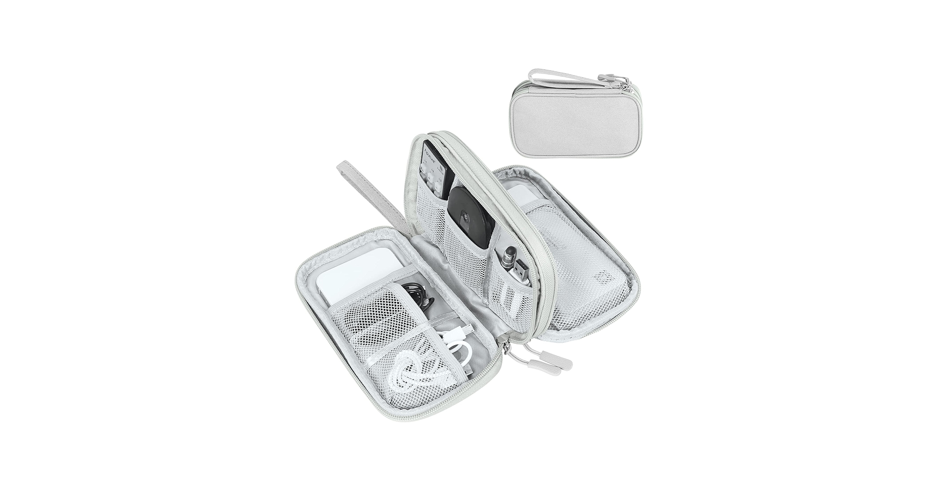 FYY Travel Cable Organizer Bag Pouch Electronic