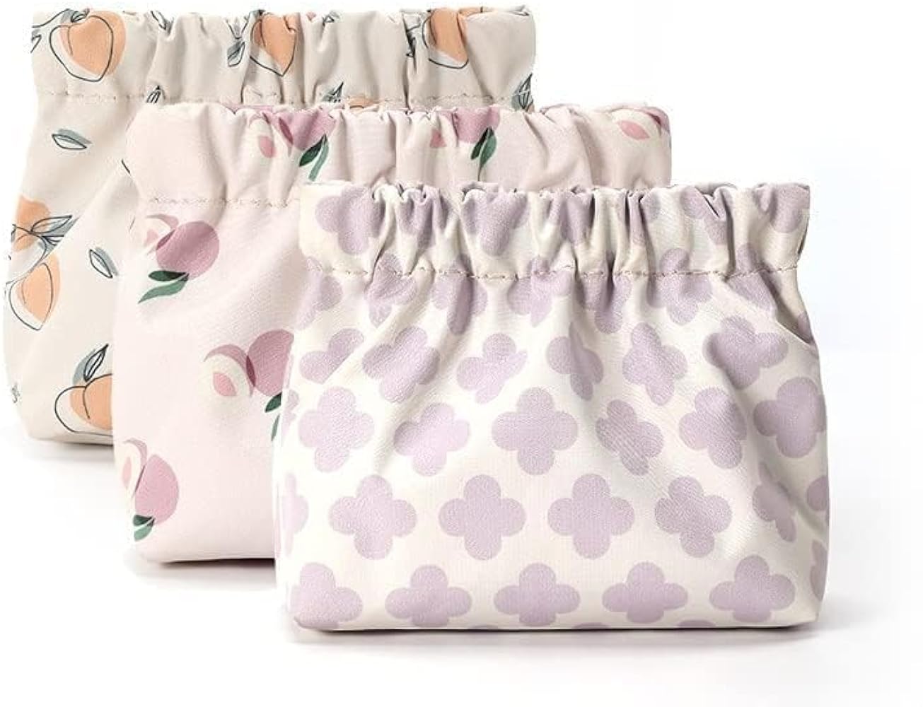 Gepehoho Small Makeup Bag for Purse, 3pcs