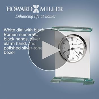 Howard Miller Augustine Tabletop Alarm Clock
