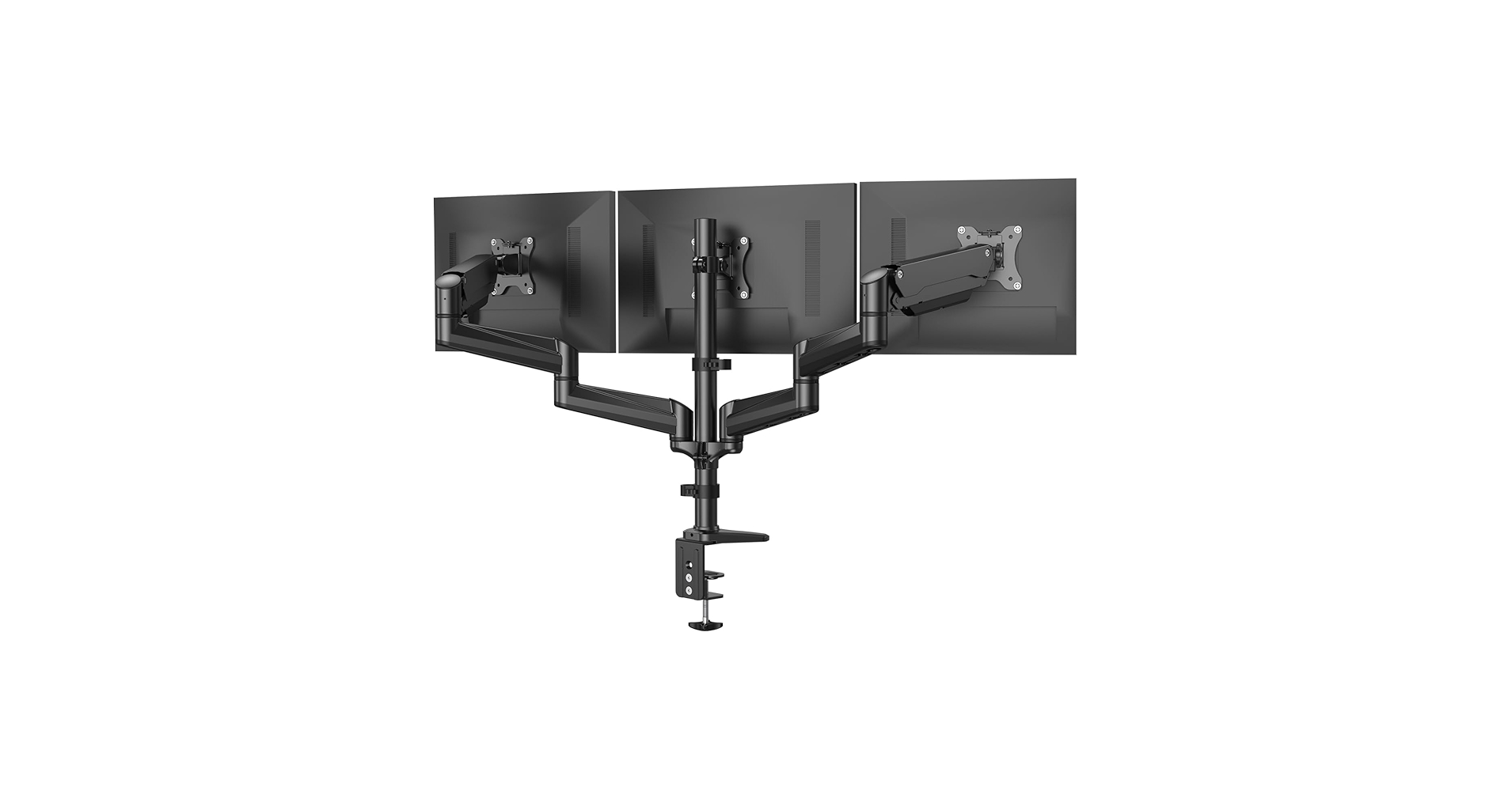 HUANUO Triple Monitor Mount for 17 to 32 inch Screens