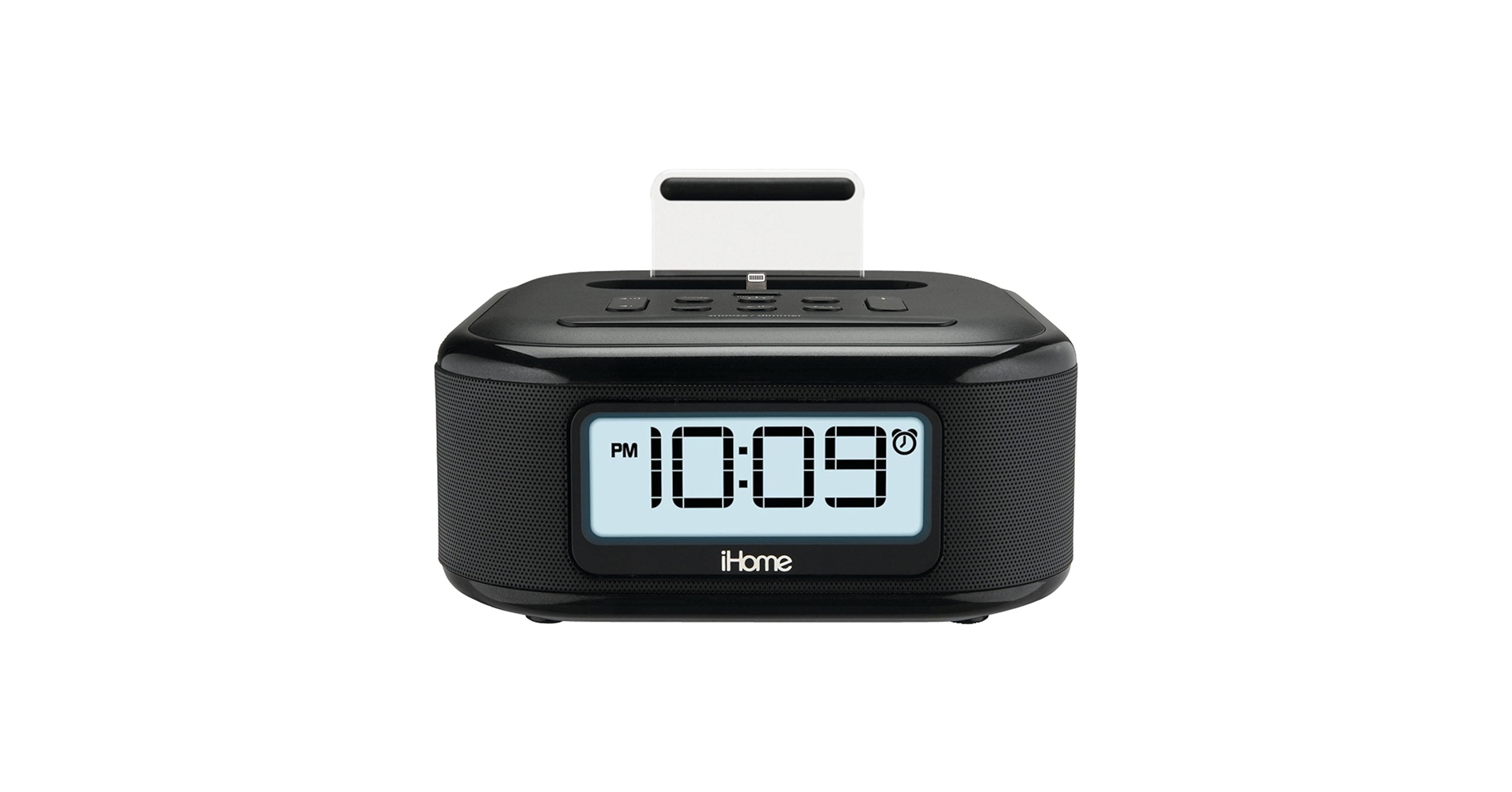 iHome iPL23 Alarm Clock FM Radio with Lightning