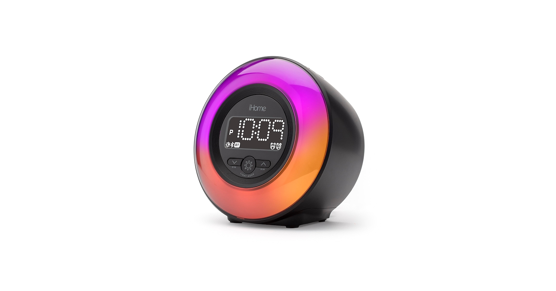iHome PowerClock Glow FM Clock Radio with