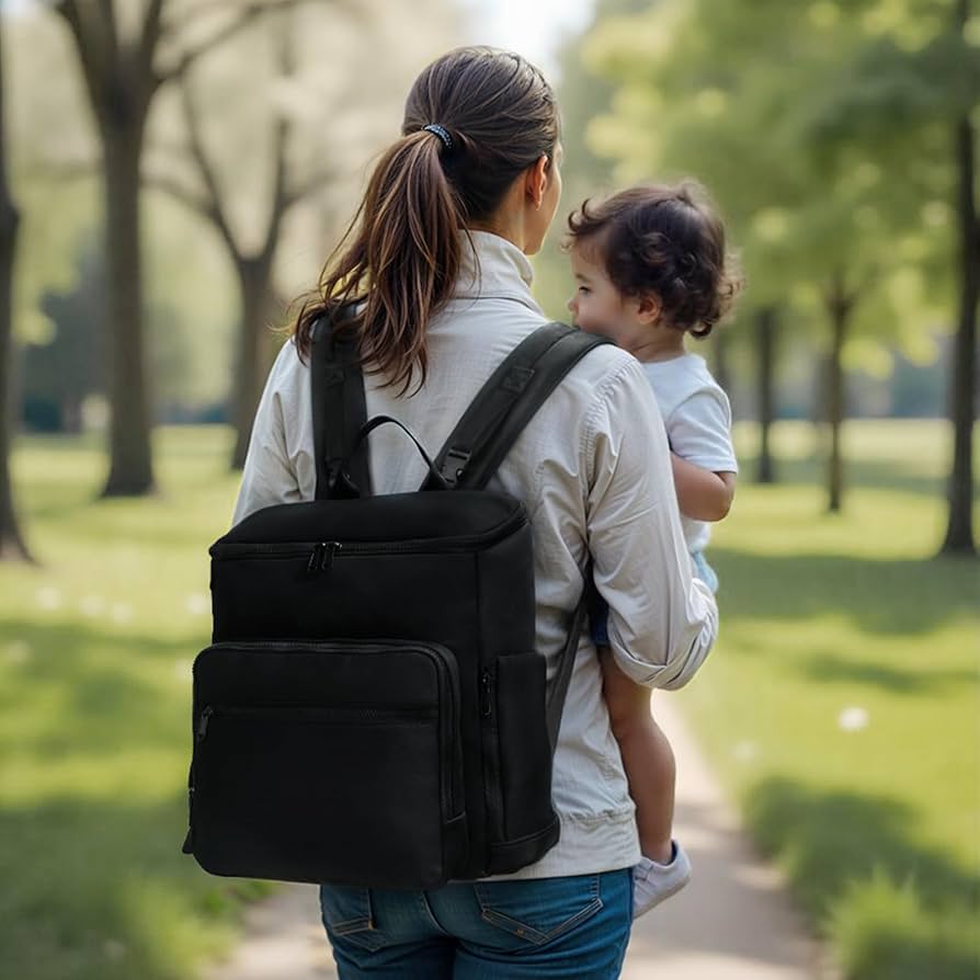 ILCOLPO Diaper Bag Backpack, Neoprene Bag