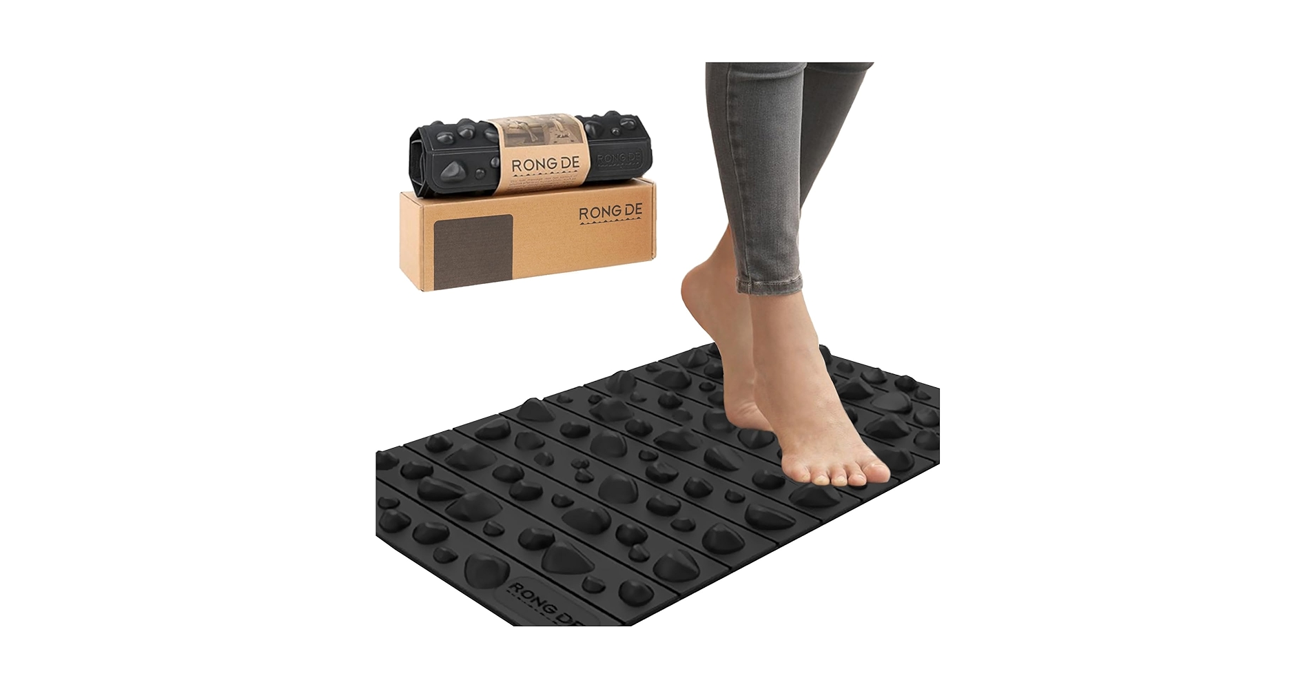 iLivin Portable Feet Acupressure Mat, Foldable Foot