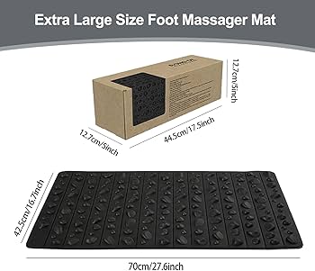 iLivin Portable Feet Acupressure Mat, Foldable Foot