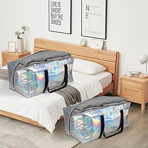 JCBZAMZ 6 Pack Heavy Duty Moving Bags Extra