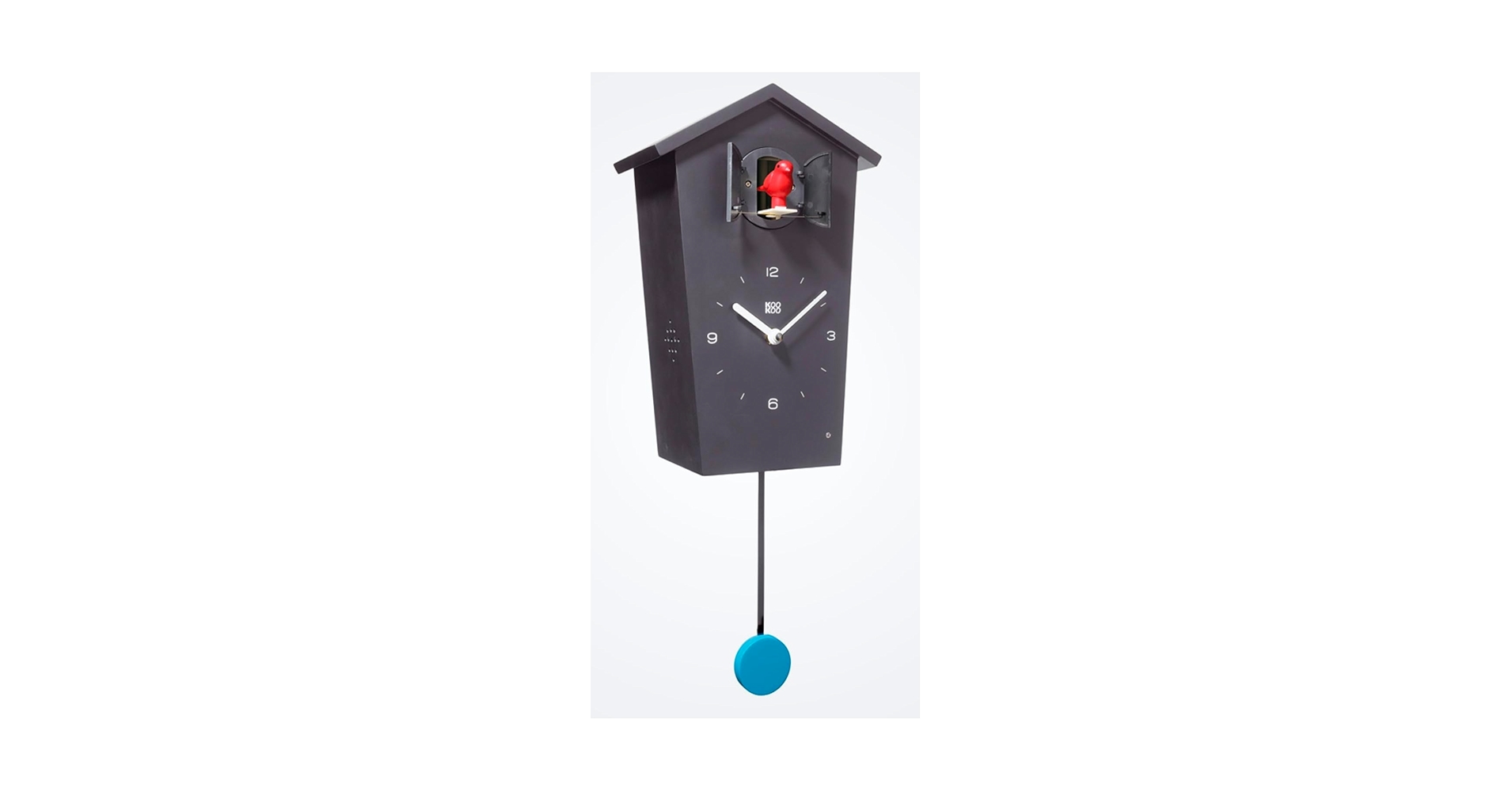 KOOKOO Birdhouse Black, Modern Design Cuckoo