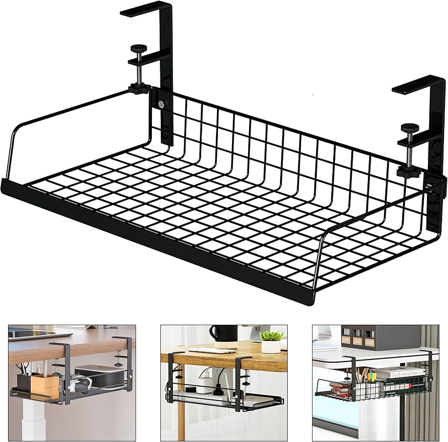 LIFEFAN Under Desk Cable Management Tray Cord