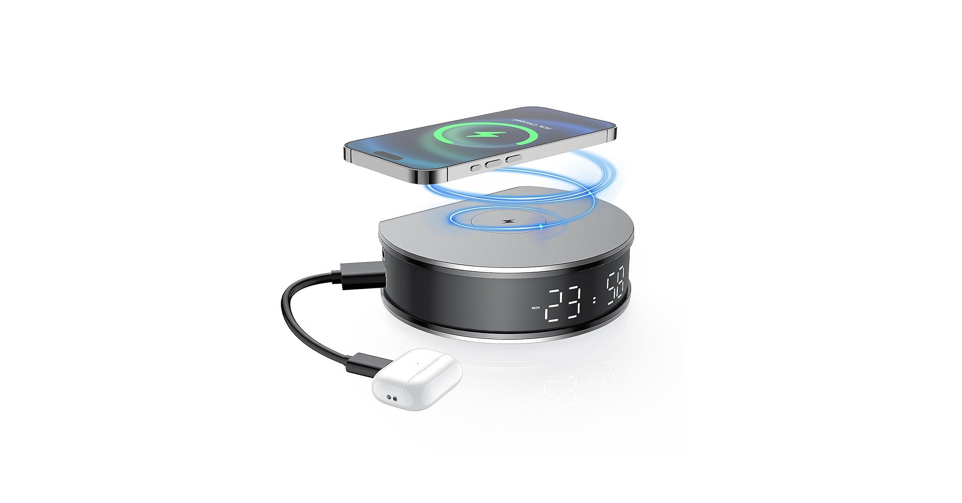 LIZVIE Spy Camera Clock, FHD 1080P Hidden