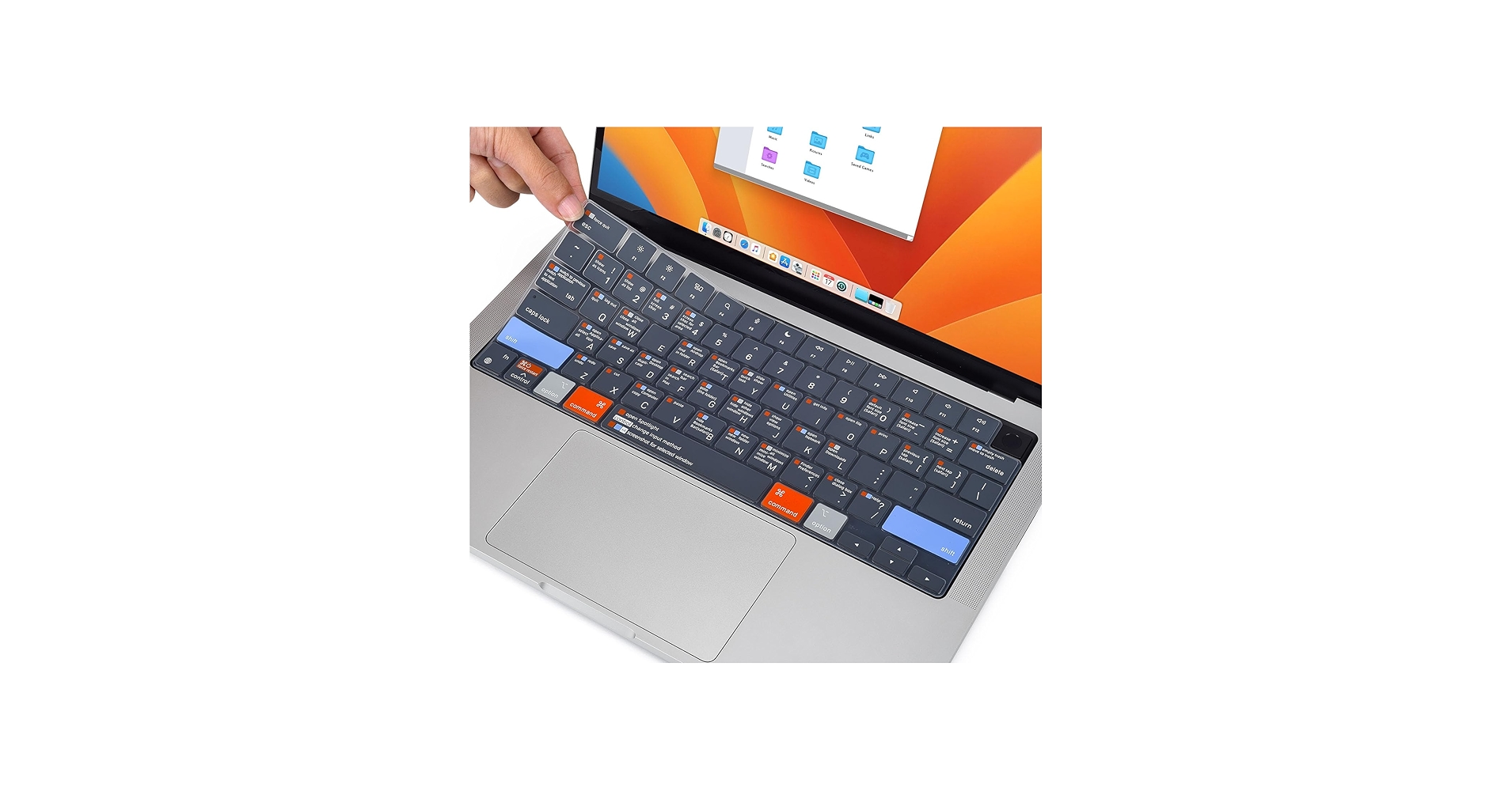 MacBook Shortcut Keyboard Cover for MacBook Pro