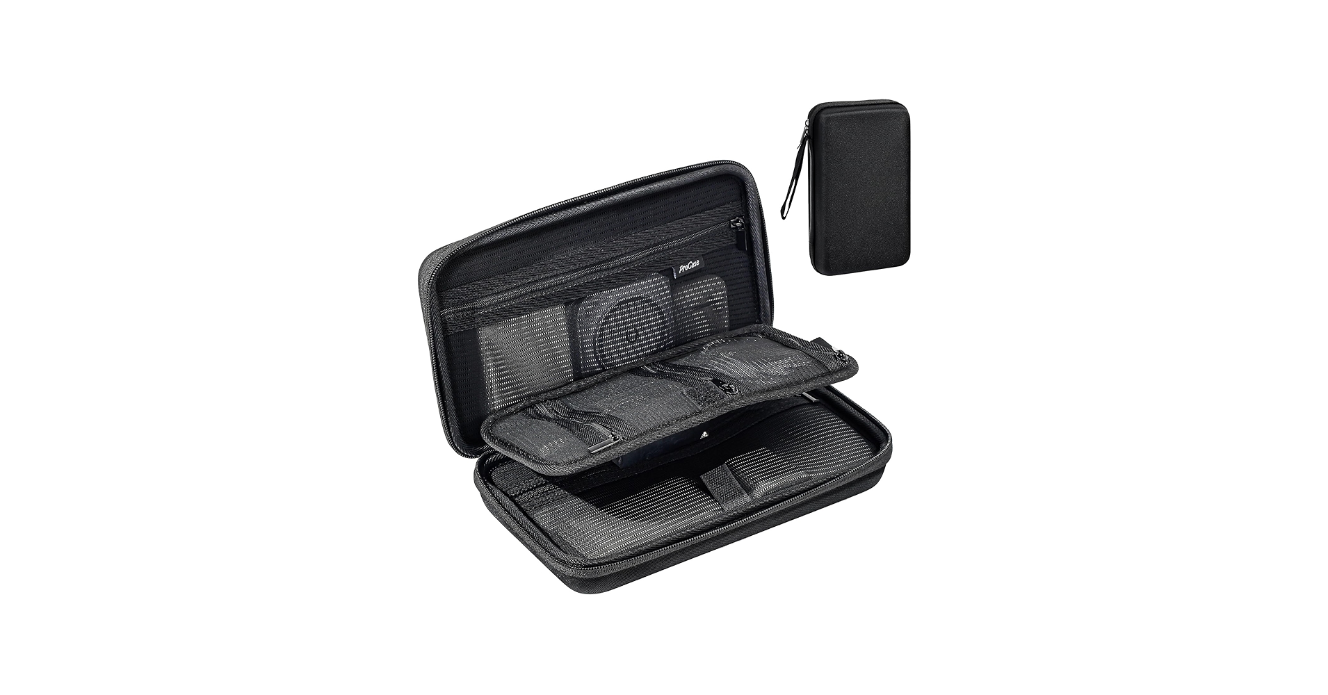 ProCase Large Hard Travel Electronic Organizer