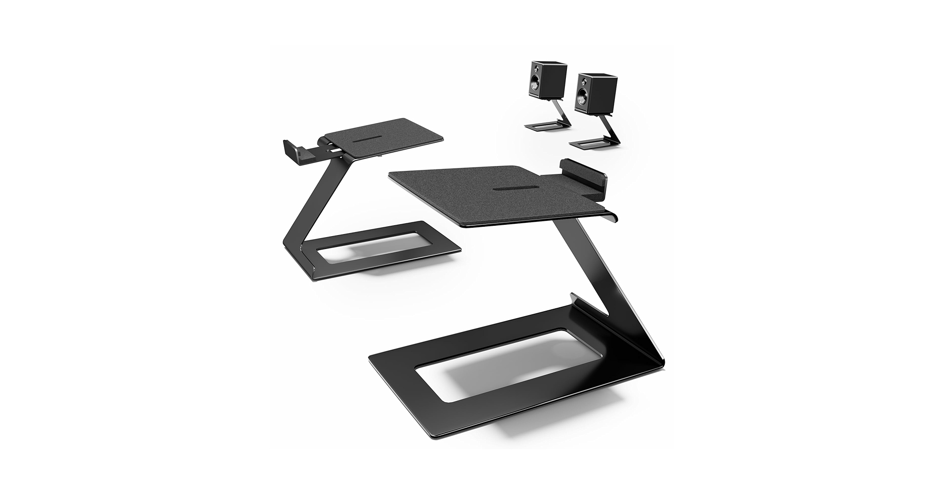 PUTORSEN Desk Speaker Stands,Desktop Speaker
