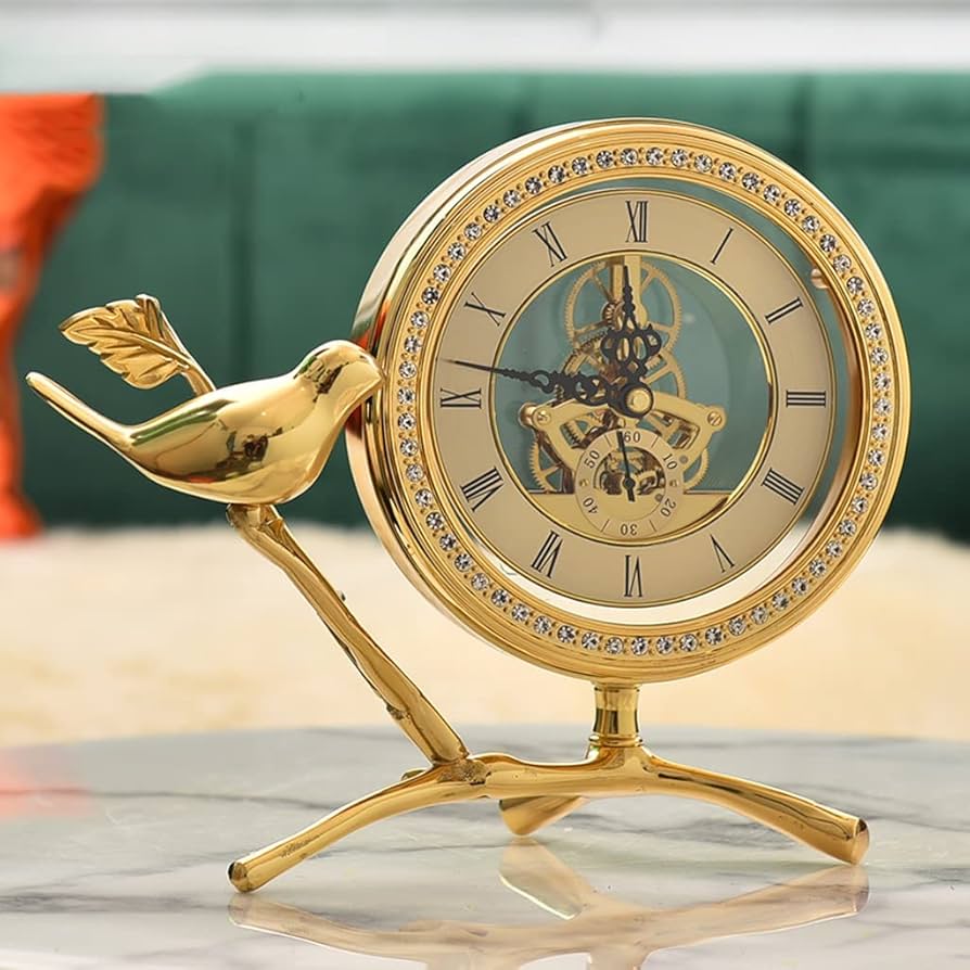 SDdPulse Alarm Clock Light Luxury Creative Fashion