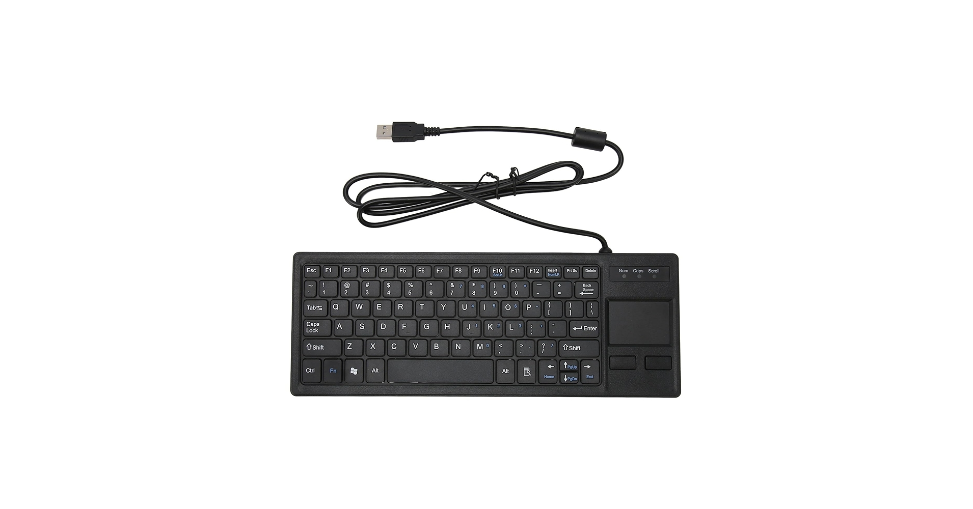 Serounder Wired USB-A Keyboard with Touchpad