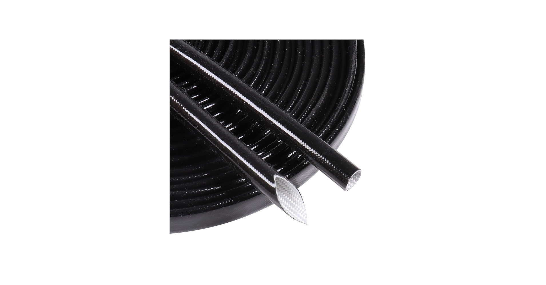 Silicone Fiberglass Sleeve Heat Shield Wire Protective High