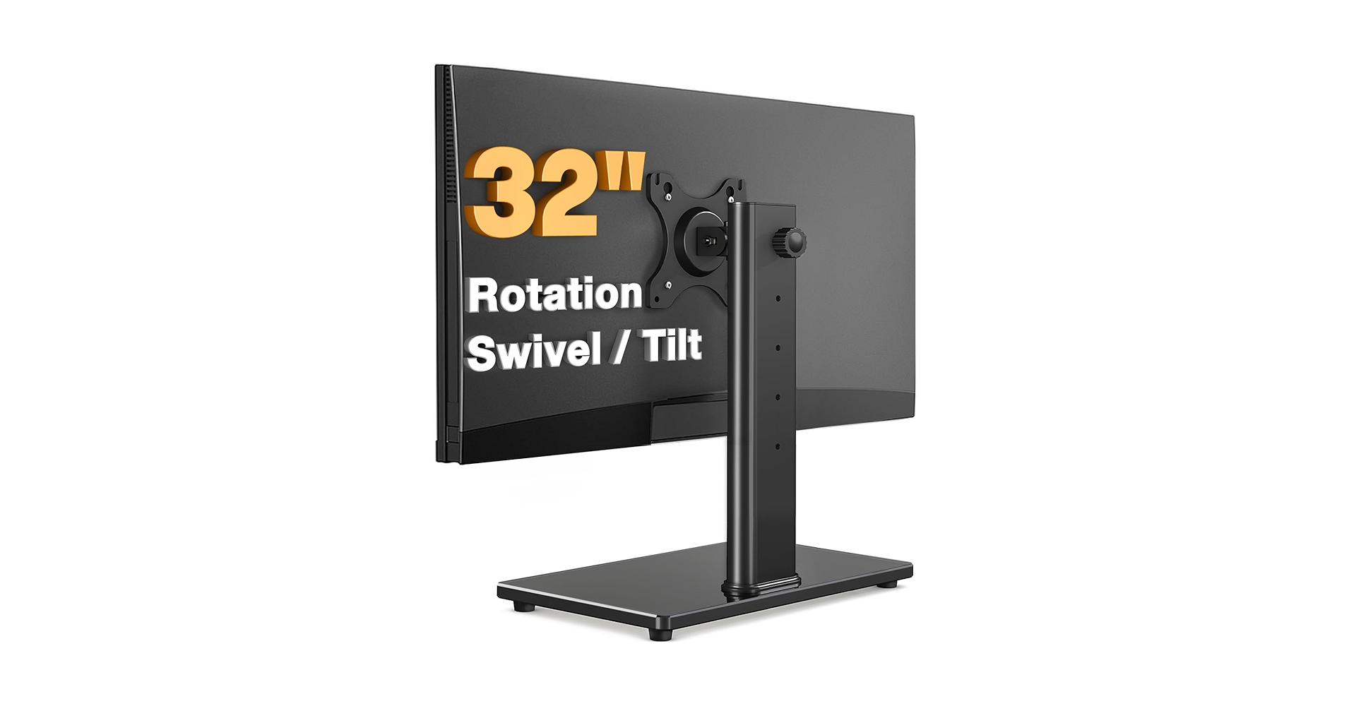 Single Monitor Stand VESA Mount for 13-32 Inch